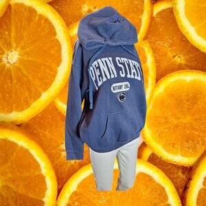 J.‎ America Men's Navy Vintage Penn State Nittany Lions Hooded Sweatshirt Size M